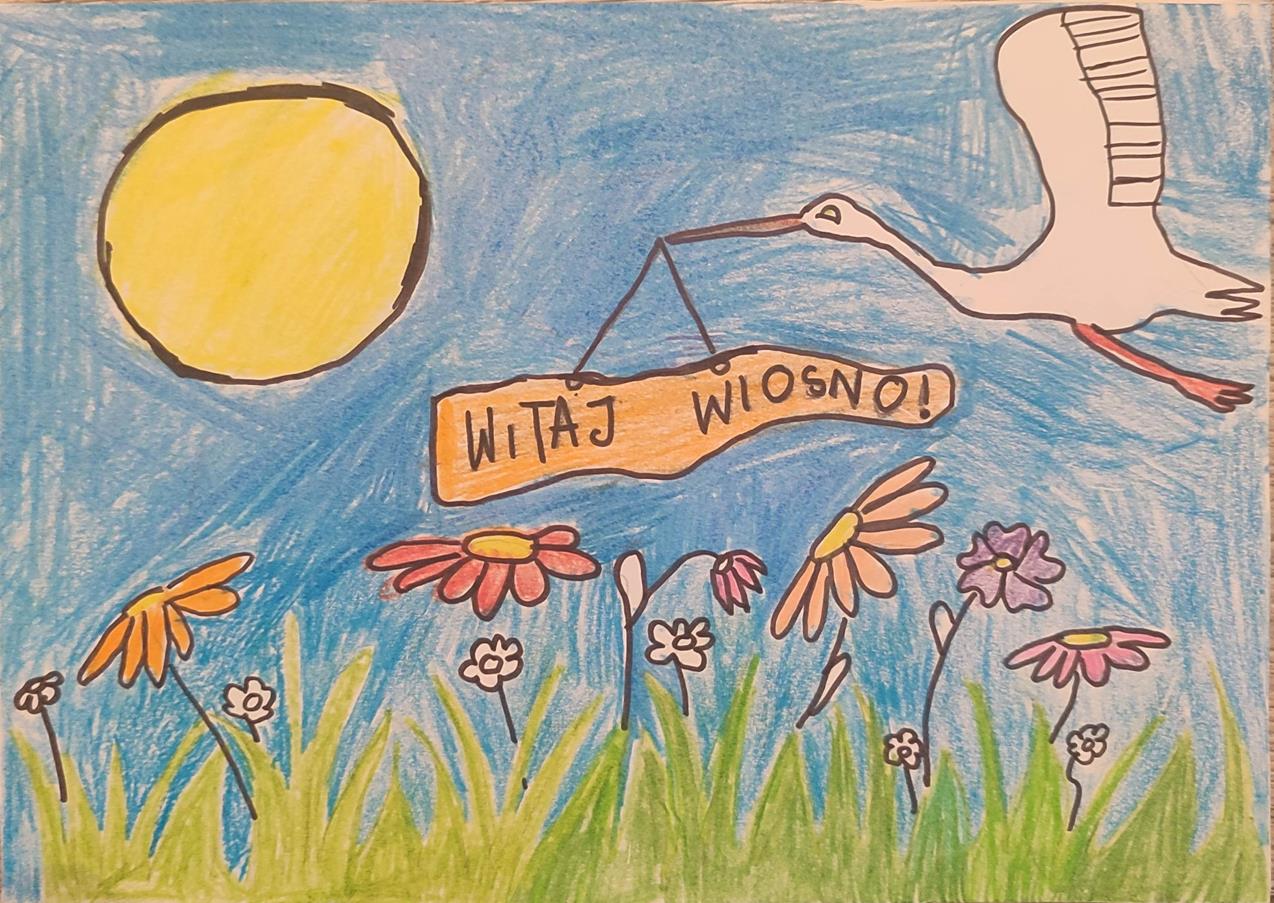 Rozstrzygnięcie konkursu pt. „Witaj wiosno!”