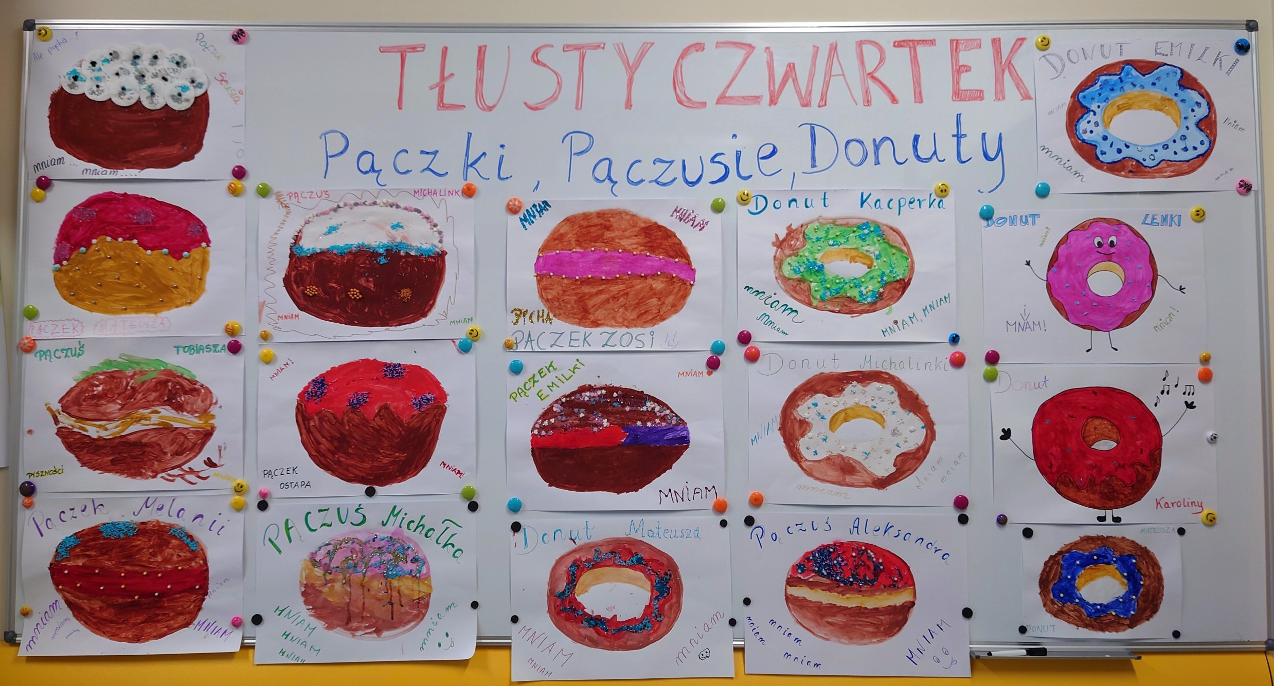 PĄCZKI, PĄCZUSIE, DONUTY
