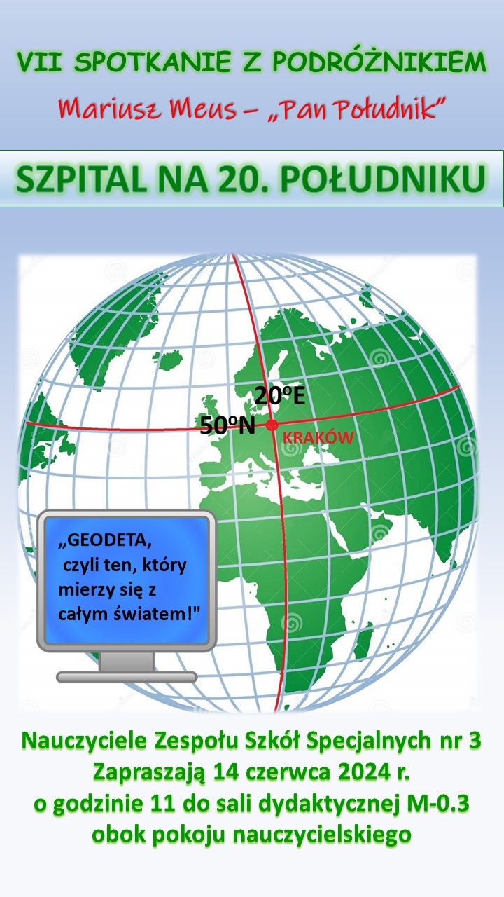 „GEODETA czyli ten, który mierzy się z całym światem!”