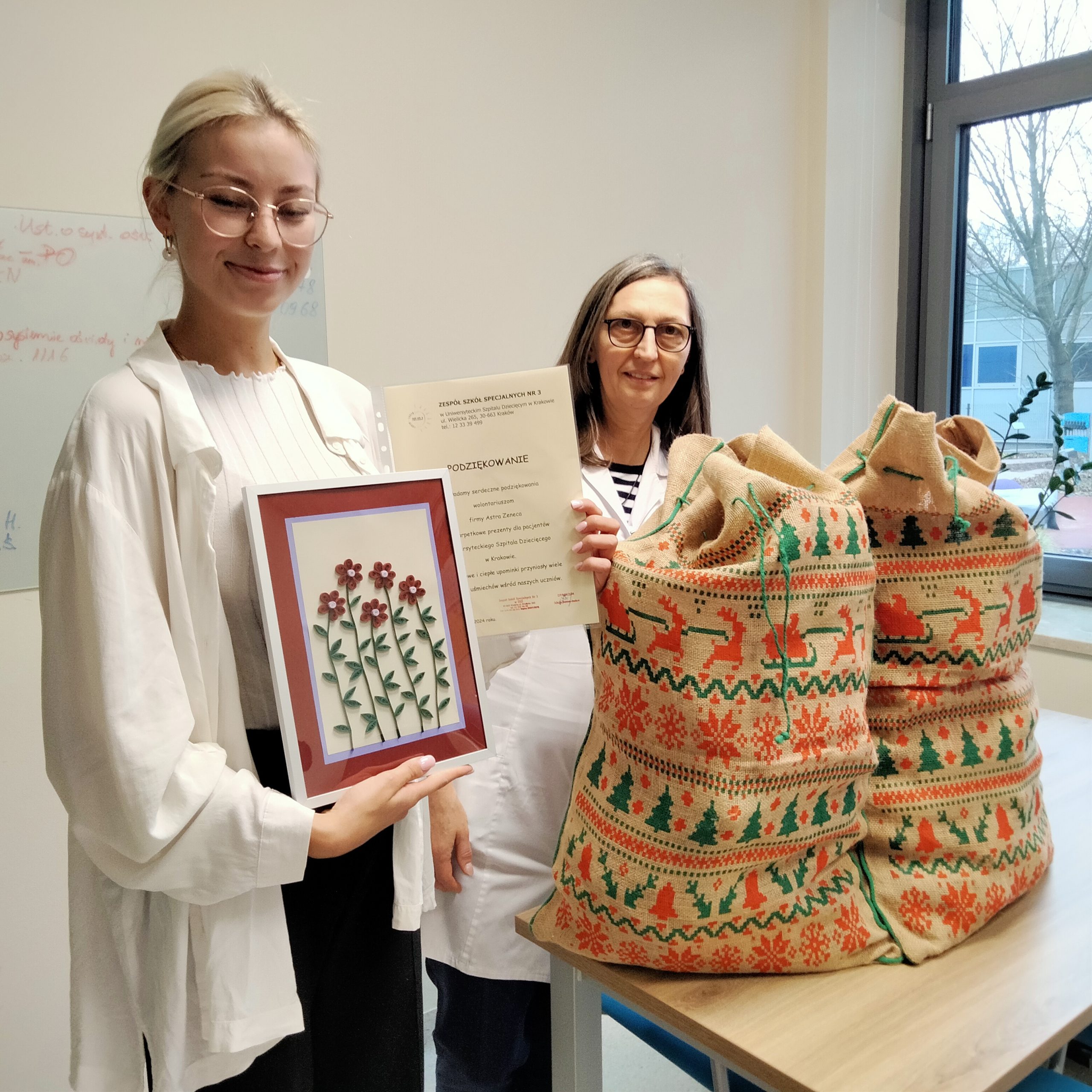 AstraZeneca dla ZSS nr 3 w Krakowie