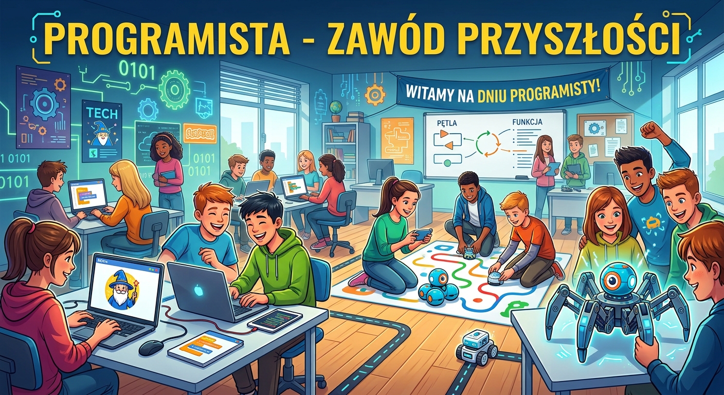 Programista – zawód przyszłości! Dzień Programisty w naszej szkole